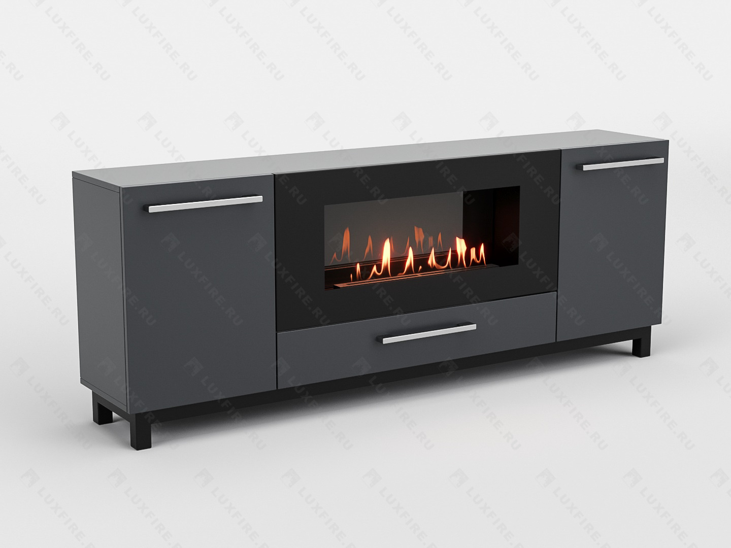 Тумба ТВ Lux Fire "Амур" напольная 1700 матовая, графит с биокамином 900 Тумба ТВ Lux Fire "Амур" напольная 1700 матовая, графит с биокамином 900 по цене 96 124 руб.