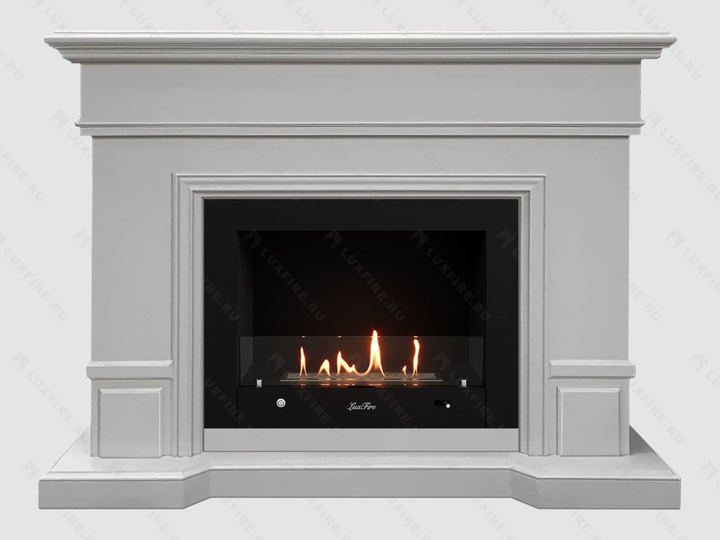 Каминный портал МДФ "Флоренция 1400" с биокамином Lux Fire "Фаер Бокс 2 - 33" (бежевый) Каминный портал МДФ "Флоренция 1400" с биокамином Lux Fire "Фаер Бокс 2 - 33" (бежевый) по цене 91 100 руб.