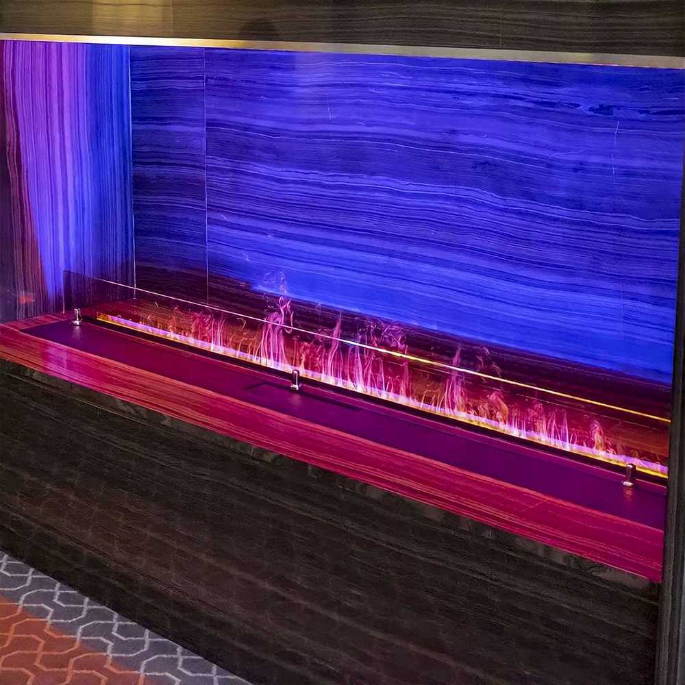 Электроочаг Schönes Feuer 3D FireLine 1200 Blue (с эффектом cинего пламени)