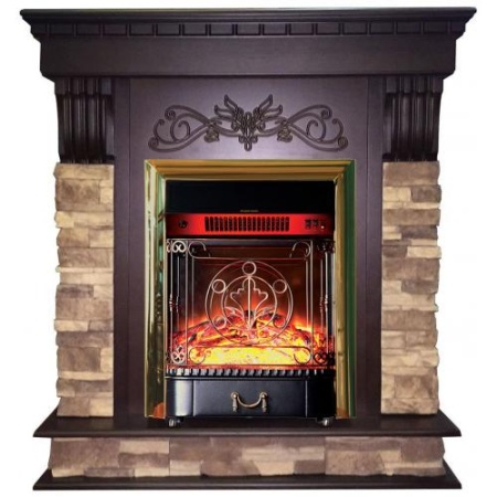 Brighton (темный дуб)+Majestic Brass