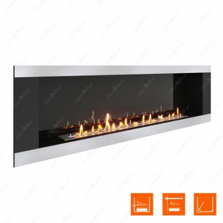 Биокамин SteelHeat LONG-H 1800 стемалит Биокамин SteelHeat LONG-H 1800 стемалит по цене 74 500 руб.