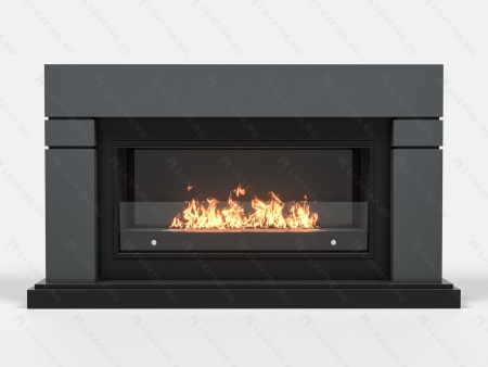 Биокамин Lux Fire с порталом Эльбрус 42, графит по цене 124 306 руб.