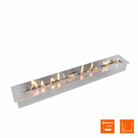 Биокамин SteelHeat WALL ONE 1100 черный, стекло, стемалит по цене 51 240 руб.