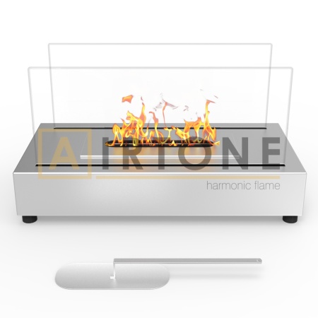 Биокамин настольный Airtone – Glaber Silver по цене 9 000 руб.