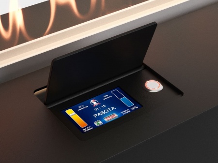 Автоматический биокамин Lux Fire Smart Flame 1200 RC Black по цене 385 770 руб.